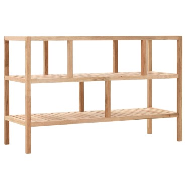 vidaXL Ραφιέρα Μπάνιου 100x40x65cm από Μασίφ Ξύλο Καρυδιάς 1 τεμ.
