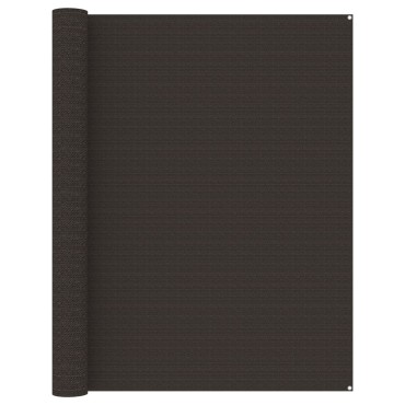 vidaXL Χαλί Σκηνής Καφέ 250 x 550 εκ.