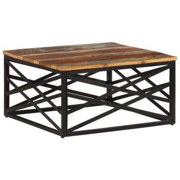 vidaXL Τραπεζάκι Σαλονιού 68x68x35cm από Ανακυκλωμένο Ξύλο 1 τεμ.