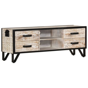 vidaXL Έπιπλο Τηλεόρασης 110x30x41cm από Μασίφ Ξύλο Ακακίας