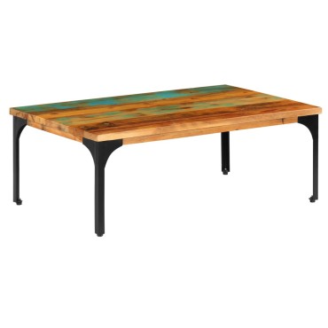 vidaXL Τραπεζάκι Σαλονιού 100x60x35cm από Μασίφ Ανακυκλωμένο Ξύλο 1 τεμ.