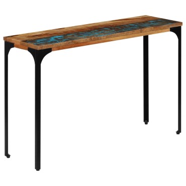 vidaXL Τραπέζι Κονσόλα 120x35x76cm από Μασίφ Ανακυκλωμένο Ξύλο 1 τεμ.
