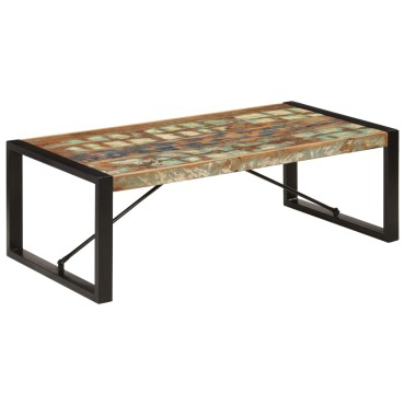 vidaXL Τραπεζάκι Σαλονιού 120x60x40cm Μασίφ Ανακυκλωμένο Ξύλο 1 τεμ.