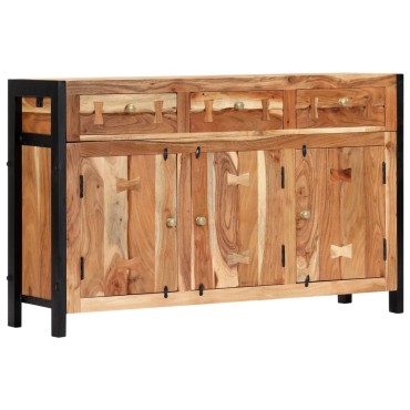 vidaXL Μπουφές 120x35x75cm από Μασίφ Ξύλο Ακακίας 1 τεμ.