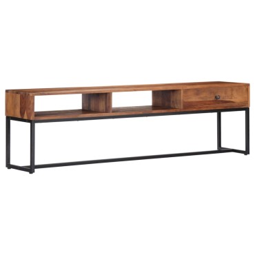 vidaXL Έπιπλο Τηλεόρασης 160x30x45cm από Μασίφ Ξύλο Ακακίας