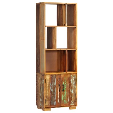 vidaXL Βιβλιοθήκη 60x35x180cm από Μασίφ Ανακυκλωμένο Ξύλο 1 τεμ.