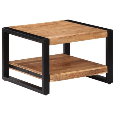 vidaXL Τραπεζάκι Σαλονιού 60x60x40cm Μασίφ Ξύλο Ακακίας 1 τεμ.