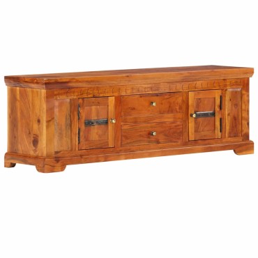 vidaXL Έπιπλο Τηλεόρασης 119x30x40cm από Μασίφ Ξύλο Ακακίας