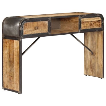 vidaXL Κονσόλα 120x30x75cm από Μασίφ Ξύλο Μάνγκο 1 τεμ.