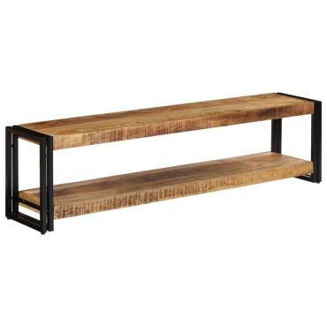 vidaXL Έπιπλο Τηλεόρασης 150x30x40cm από Μασίφ Ξύλο Μάνγκο