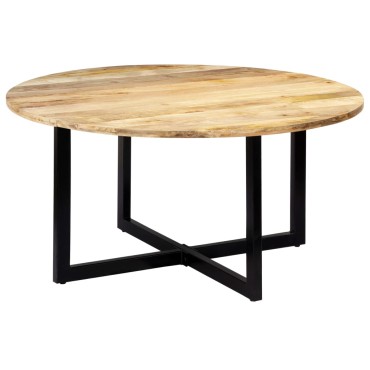 vidaXL Τραπεζαρία 150x73cm από Μασίφ Ξύλο Μάνγκο 1 τεμ.