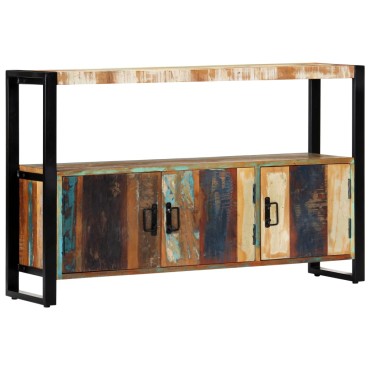 vidaXL Κονσόλα 120x30x75cm από Μασίφ Ανακυκλωμένο Ξύλο 1 τεμ.