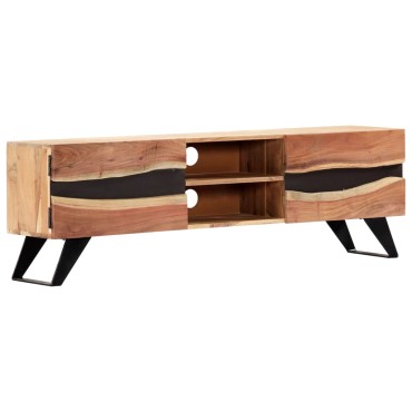 vidaXL Έπιπλο Τηλεόρασης 140x30x45cm από Μασίφ Ξύλο Ακακίας