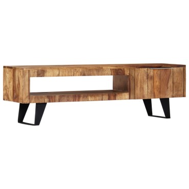 vidaXL Έπιπλο Τηλεόρασης 140x30x40cm από Μασίφ Ξύλο Ακακίας