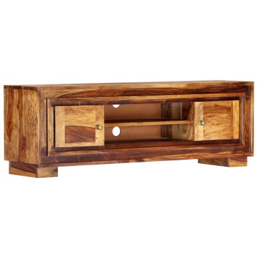 vidaXL Έπιπλο Τηλεόρασης 118x30x40cm από Μασίφ Ξύλο Sheesham