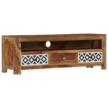 vidaXL Έπιπλο Τηλεόρασης 120x30x40cm από Μασίφ Ξύλο Ακακίας