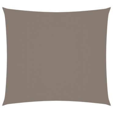 vidaXL Πανί Σκίασης Ορθογώνιο Taupe 2,5 x 3 μ. από Ύφασμα Oxford