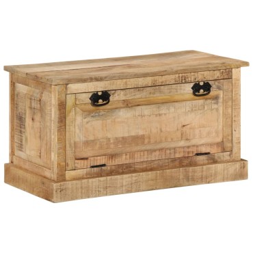 vidaXL Παπουτσοθήκη 85x40x45cm από Μασίφ Ξύλο Μάνγκο 1 τεμ.