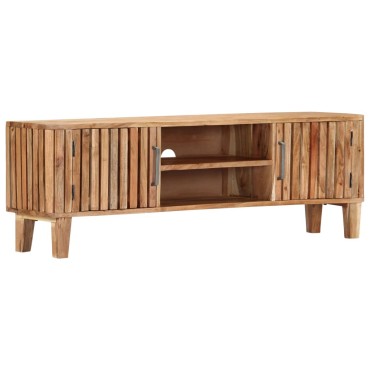 vidaXL Έπιπλο Τηλεόρασης 130x30x45cm από Μασίφ Ξύλο Ακακίας