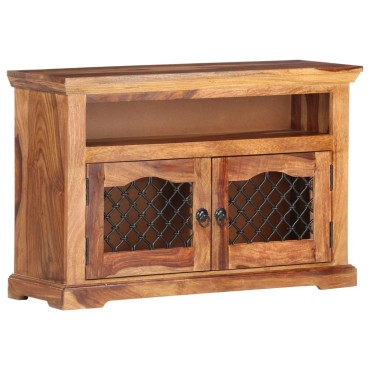 vidaXL Έπιπλο Τηλεόρασης 90x30x60cm από Μασίφ Ξύλο Sheesham
