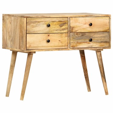 vidaXL Συρταριέρα 85x40x71cm από Μασίφ Ξύλο Μάνγκο 1 τεμ.