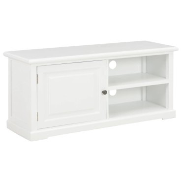 vidaXL Έπιπλο Τηλεόρασης Λευκό 90x30x40cm Ξύλινο