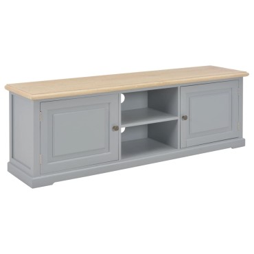 vidaXL Έπιπλο Τηλεόρασης Γκρι 120x30x40cm Ξύλινο