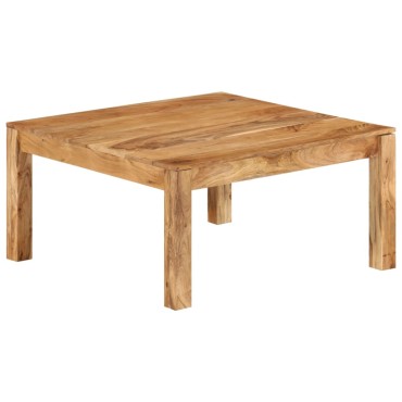 vidaXL Τραπεζάκι Σαλονιού 80x80x40cm από Μασίφ Ξύλο Ακακίας 1 τεμ.