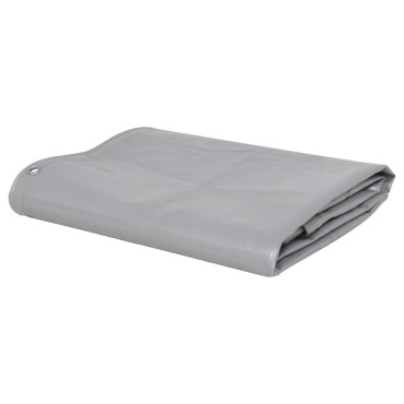 vidaXL Μουσαμάς Γκρι 1,5 x 20 μ. 650 γρ./μ.²