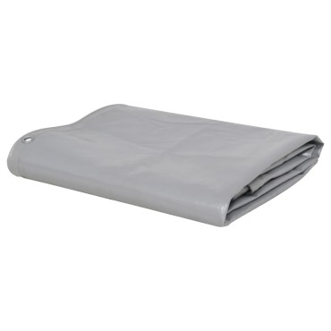vidaXL Μουσαμάς Γκρι 2,5 x 3,5 μ. 650 γρ./μ.²
