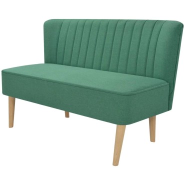 vidaXL Καναπές Πράσινος 117x55,5x77cm Υφασμάτινος