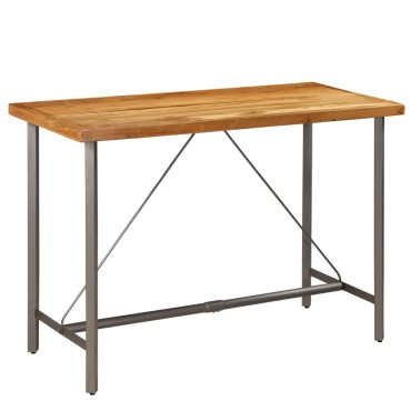 vidaXL Τραπέζι Μπαρ 150x70x106cm από Μασίφ Ανακυκλωμένο Ξύλο Teak 1 τεμ.