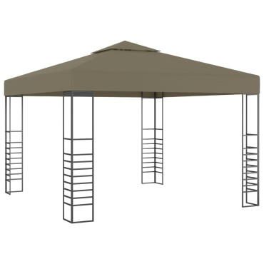 vidaXL Τέντα Εκδηλώσεων Κήπου Taupe 3 x 3 μ. 180 γρ/μ²