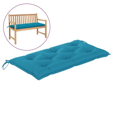 vidaXL Μαξιλάρι Πάγκου Κήπου Αν. Μπλε 100x50x7cm Ύφασμα Oxford