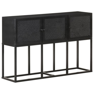 vidaXL Κονσόλα 115x30x76cm από Μασίφ Ξύλο Μάνγκο 1 τεμ.