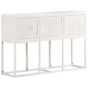 vidaXL Κονσόλα 115x30x76cm από Μασίφ Ξύλο Μάνγκο 1 τεμ.