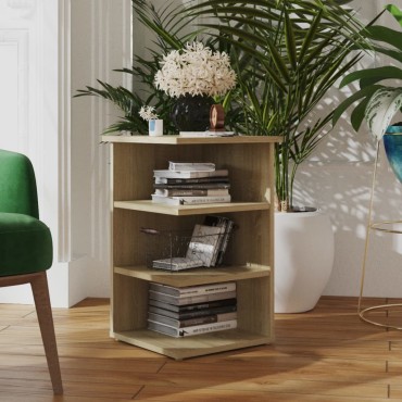 vidaXL Βοηθητικό Ντουλάπι Sonoma Δρυς 35x35x55cm από Επεξ. Ξύλο 1 τεμ.