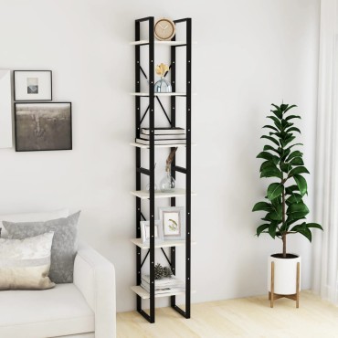 vidaXL Ψηλό Ντουλάπι Λευκό 40x30x210cm από Μασίφ Ξύλο Πεύκου 1 τεμ.