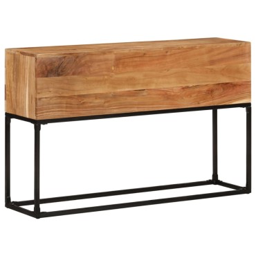vidaXL Τραπέζι Κονσόλα 120x30x75cm από Μασίφ Ξύλο Ακακίας 1 τεμ.