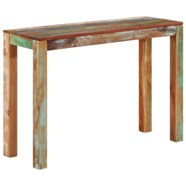 vidaXL Κονσόλα Τραπέζι 110x35x76cm από Μασίφ Ανακυκλωμένο Ξύλο 1 τεμ.