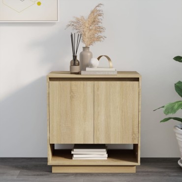 vidaXL Μπουφές Sonoma Δρυς 70x41x75cm από Επεξεργασμένο Ξύλο 1 τεμ.