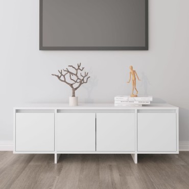 vidaXL Έπιπλο Τηλεόρασης Λευκό 120x30x40,5cm από Επεξεργασμένο Ξύλο