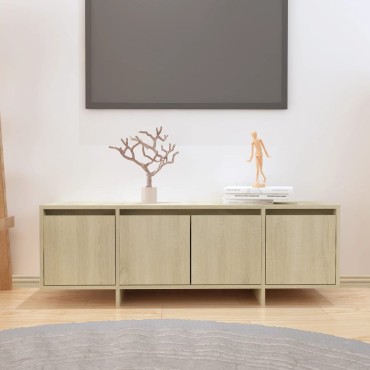vidaXL Έπιπλο Τηλεόρασης Sonoma Δρυς 120x30x40,5cm Επεξ. Ξύλο