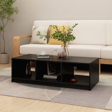 vidaXL Τραπεζάκι Σαλονιού 110x50x34cm από Μασίφ Ξύλο Πεύκου 1 τεμ.