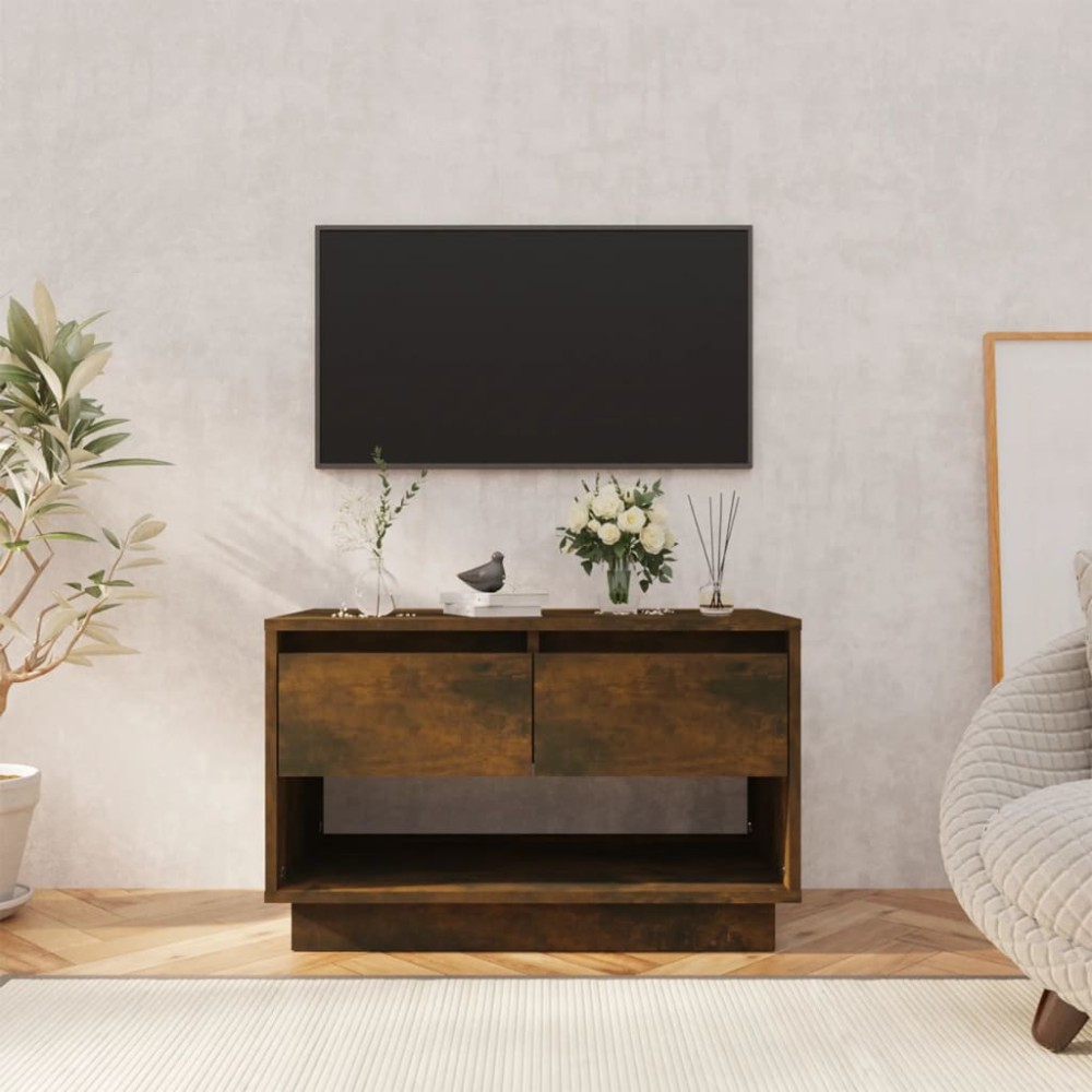 vidaXL Έπιπλο Τηλεόρασης Καπνιστή Δρυς 70x41x44cm Επεξ. Ξύλο