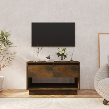 vidaXL Έπιπλο Τηλεόρασης Καπνιστή Δρυς 70x41x44cm Επεξ. Ξύλο