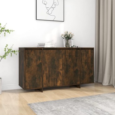 vidaXL Ντουλάπι Καπνιστή Δρυς 135x41x75cm Επεξεργασμένο Ξύλο 1 τεμ.