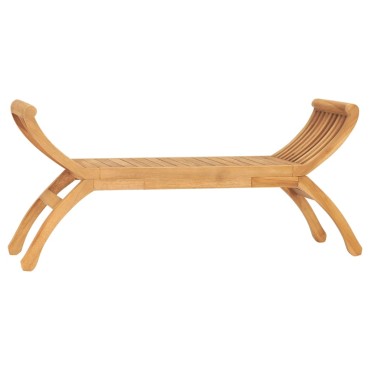 vidaXL Πάγκος Κήπου από Μασίφ Ξύλο Teak 82x36cm