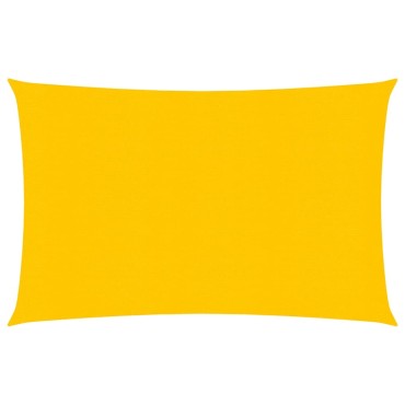 vidaXL Πανί Σκίασης Κίτρινο 2,5 x 4,5 μ. 160 γρ./μ² από HDPE