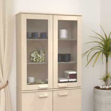 vidaXL Πάνω Μέρος για Ντουλάπι HAMAR Μελί 85x35x100cm Ξύλο Πεύκου 1 τεμ.